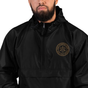 Embroidered Vintage BAT Logo Champion Packable Jacket