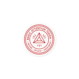 Vintage BAT Logo Sticker
